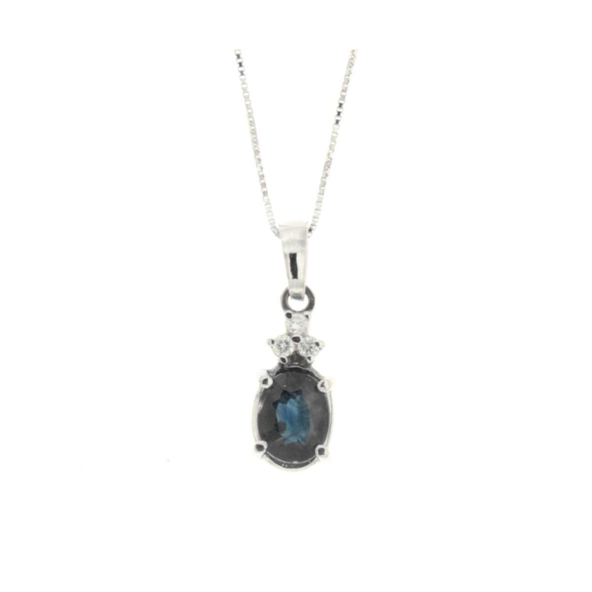 Collana zaffiro blu best sale prezzo
